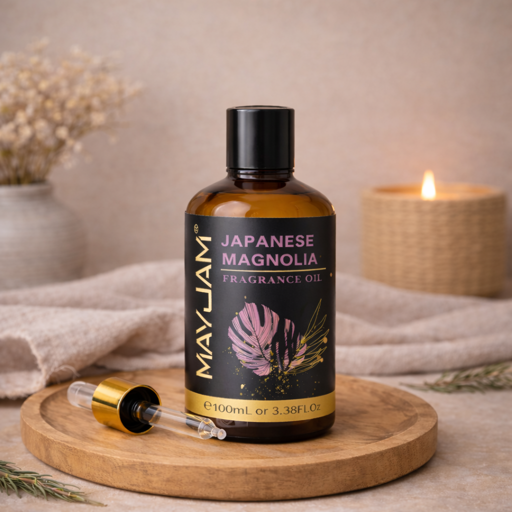 Aceite aromático de Magnolia Japonesa detalle | Spirit Dharma