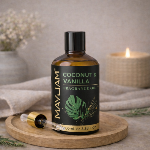 Aceite aromático de Coco y Vainilla detalle | Spirit Dharma