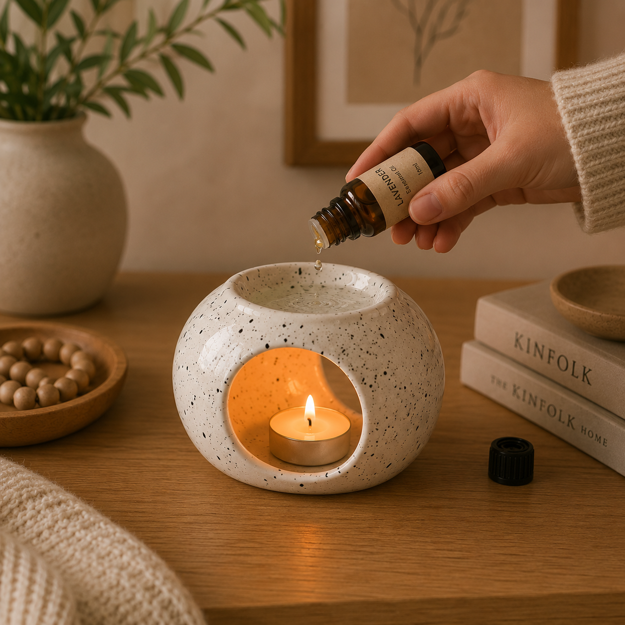 Quemador de Aromas de Cerámica
