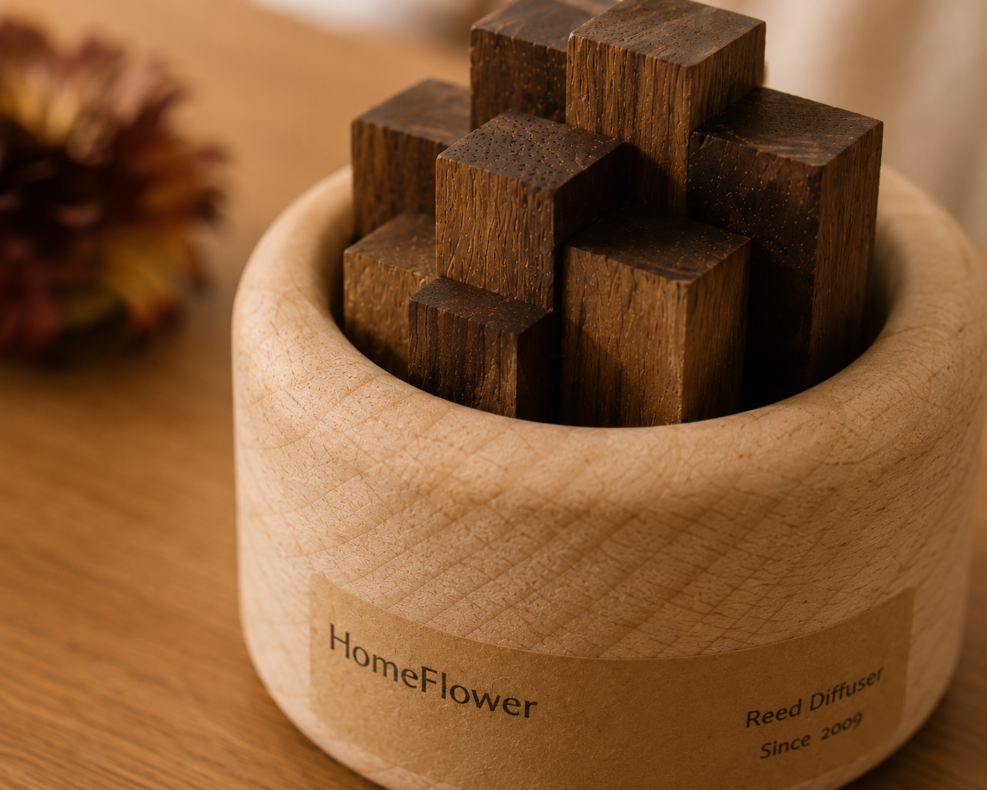 Difusor de Aroma de Madera