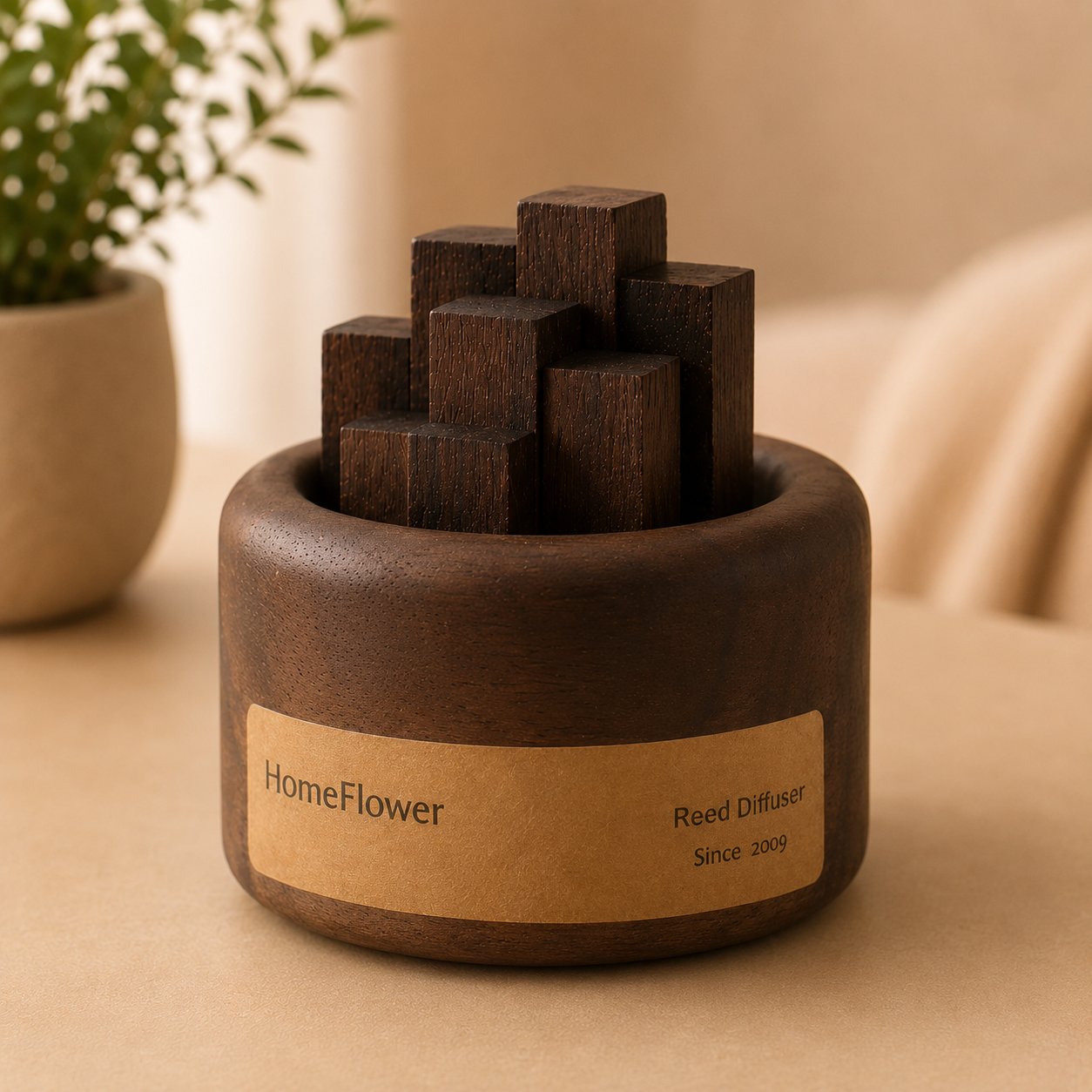 Difusor de Aroma de Madera