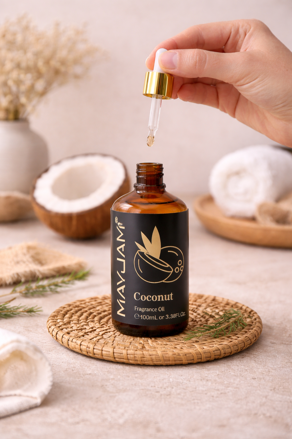 Aceite aromático de Coco