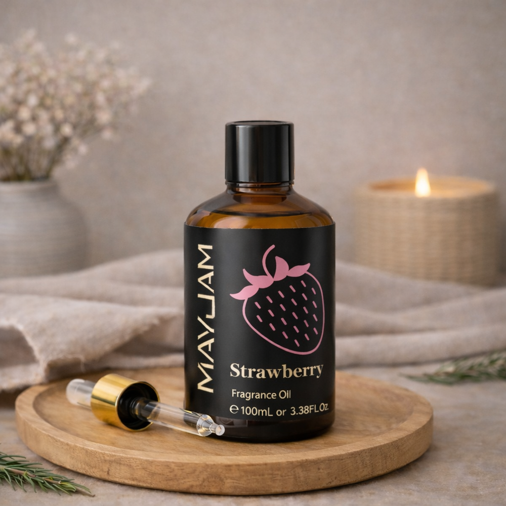 Aceite aromático de Fresa detalle | Spirit Dharma