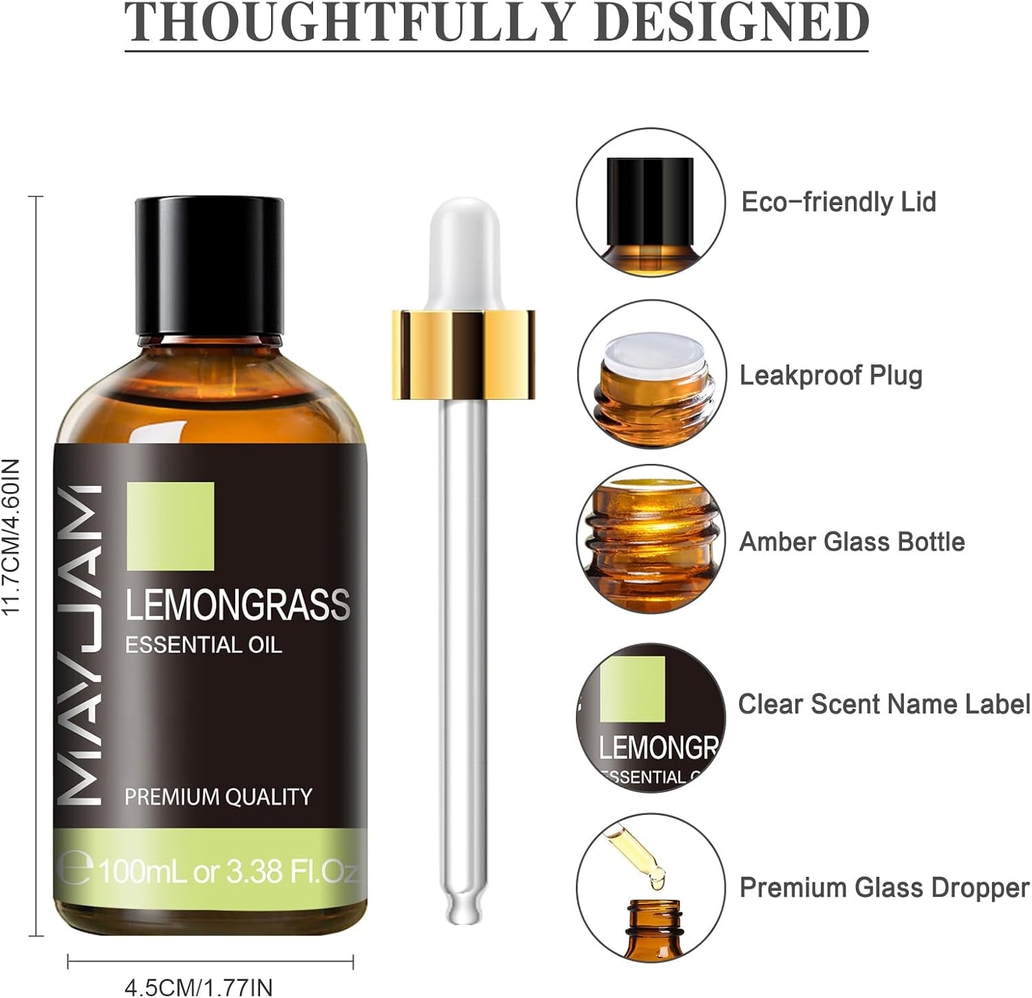 Aceite Esencial De Lemongrass